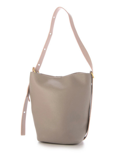 カシュカシュ cachecache / シボフェイクレザーソフトホーボーバッグ（トートバッグ）｜cache cache（カシュ カシュ）