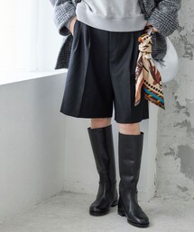 SHIPS | 無地 フラノ センター プレス ショート パンツ(その他パンツ)