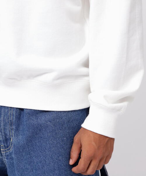 AVIREX(アヴィレックス)の「《WEB&DEPOT限定》TAPESTORY OF NEWYORK CREWNECK SWEAT(スウェット・メンズ・レッド系その他4/チャコールグレー/ホワイト・F)」の18枚目の写真