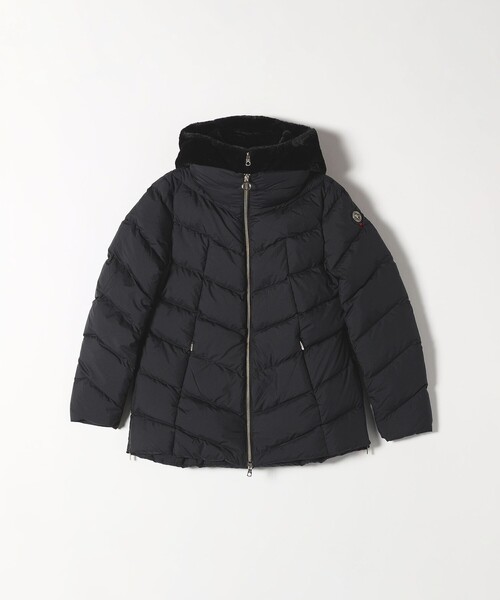 CAPE HORN: ALVAREZ MATT セミロング フード付き ダウン コート