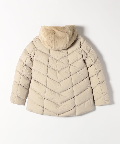 CAPE HORN: ALVAREZ MATT セミロング フード付き ダウン コート