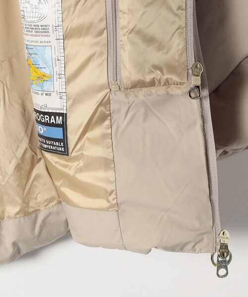 CAPEHORN(ケープホーン)の「CAPE HORN: ALVAREZ MATT セミロング フード付き ダウン コート(ダウンジャケット/コート・レディース・ベージュ/ブラック・42/40)」の10枚目の写真