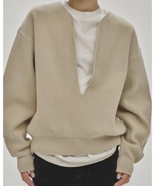 TODAYFUL(トゥデイフル)の「TODAYFUL Cottonsilk Useful Long T-shirts 12220612(Tシャツ/カットソー・レディース・ブラック/ホワイト・FREE)」の4枚目の写真