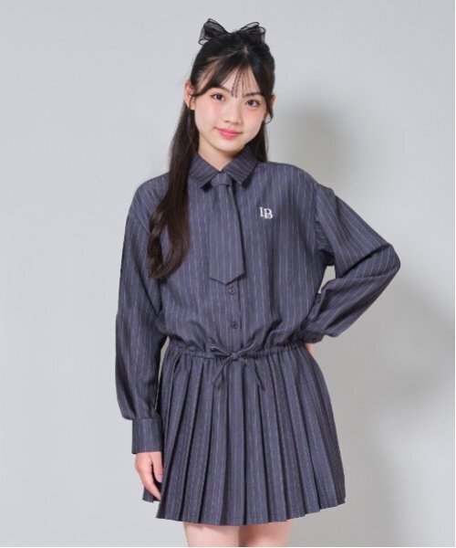セール】タイつきシャツワンピース（ワンピース）｜by LOVEiT