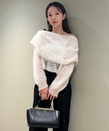 SNIDEL | モヘヤシアーニットプルオーバー(ニット/セーター)