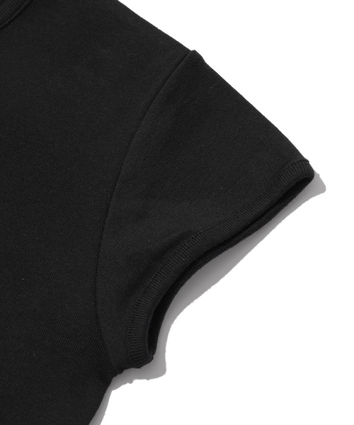 RHINESTONE OVAL LOGO S/S BABY TEE（Tシャツ/カットソー）｜X-girl