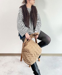 lus.（ラスドット）の「lus. キルティングショルダーバッグ（ショルダーバッグ）」