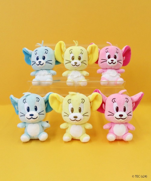 公式】トムとジェリー カラーマスコットキーチェーン ジェリー