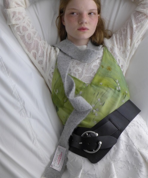 ROCKFISH WEATHERWEAR（ロックフィッシュウェザーウェア）の「FUZZY MUFFLER（マフラー・レディース・グレー/ピンク/ブラウン/ホワイト/ラベンダー/ミント/チャコール・FREE）」の11枚目の写真