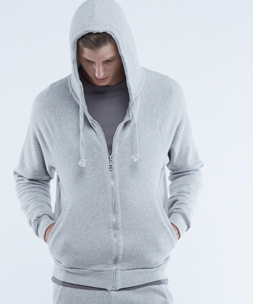 The White Briefs(ザ ホワイト ブリーフス)の「【The White Briefs】アメリカンフリースパーカー(パーカー・メンズ・グレー・MEDIUM/SMALL)」の1枚目の写真