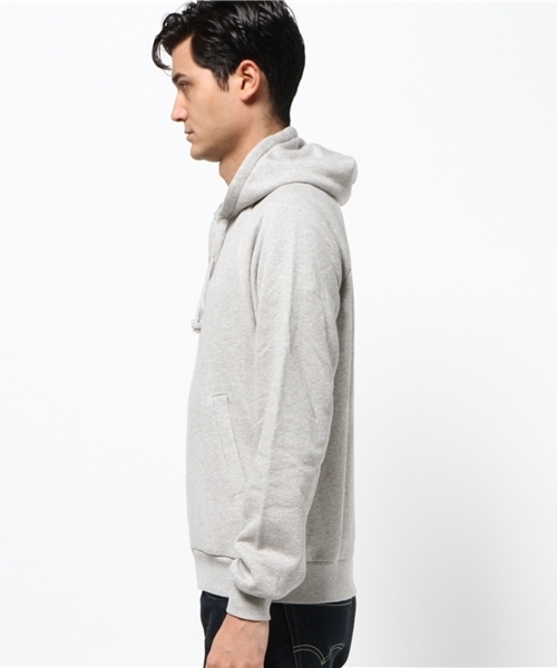 The White Briefs(ザ ホワイト ブリーフス)の「【The White Briefs】アメリカンフリースパーカー(パーカー・メンズ・グレー・MEDIUM/SMALL)」の3枚目の写真