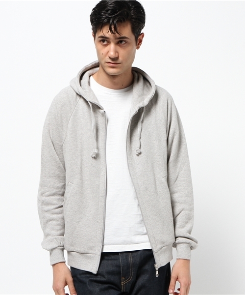 The White Briefs(ザ ホワイト ブリーフス)の「【The White Briefs】アメリカンフリースパーカー(パーカー・メンズ・グレー・MEDIUM/SMALL)」の5枚目の写真