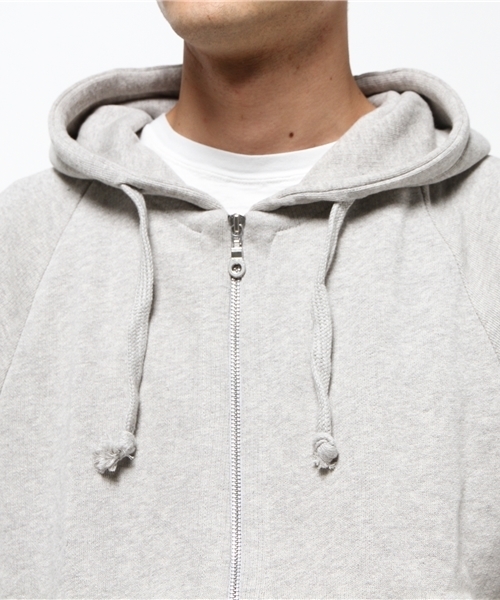 The White Briefs(ザ ホワイト ブリーフス)の「【The White Briefs】アメリカンフリースパーカー(パーカー・メンズ・グレー・MEDIUM/SMALL)」の6枚目の写真