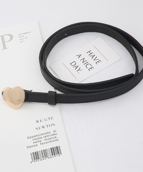 paravion（パラビオン）の「ハートモチーフベルト（ベルト・レディース・ゴールド/シルバー・FREE）」の7枚目の写真