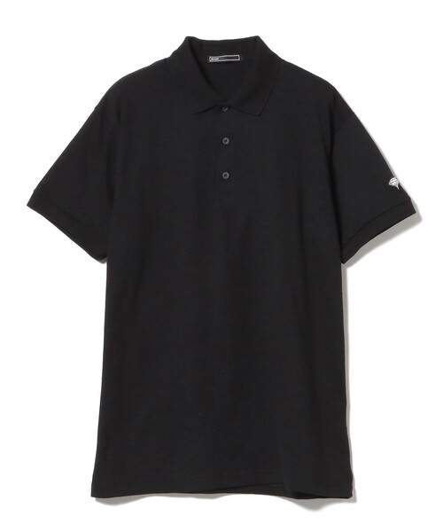 BEAMS GOLF ジッパーポロシャツ 黒 82020082444_C_2.jpg