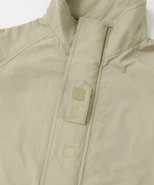 フォークアンドスプーン SORONA スタンドカラーブルゾン アイボリー