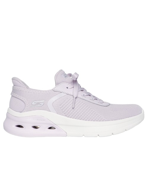 SKECHERS(スケッチャーズ)の「SKECHERS HANDS FREE SLIP-INS BOBS ARC WAVES 2.0-NOW IT / スケッチャーズ ハンズフリースリップインズ ボブス アーク ウェーブス2.0 ナウ イット(スニーカー・レディース・ブラック/ライトピンク/オリーブ・24cm/23.5cm/23cm/22.5cm/24.5cm/25cm)」の9枚目の写真