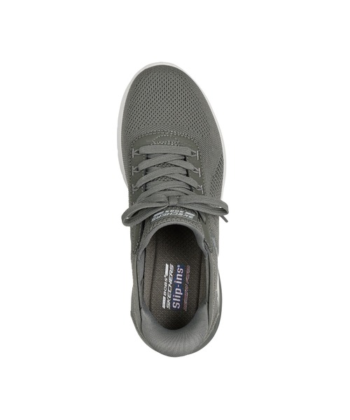 SKECHERS(スケッチャーズ)の「SKECHERS HANDS FREE SLIP-INS BOBS ARC WAVES 2.0-NOW IT / スケッチャーズ ハンズフリースリップインズ ボブス アーク ウェーブス2.0 ナウ イット(スニーカー・レディース・ブラック/ライトピンク/オリーブ・24cm/23.5cm/23cm/22.5cm/24.5cm/25cm)」の15枚目の写真