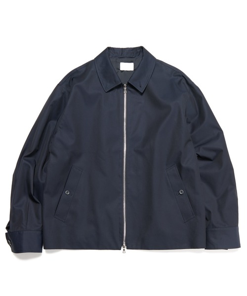 SOPHNET.（ソフネット）の「HARRINGTON JACKET（ブルゾン・メンズ・ベージュ/ネイビー・MEDIUM/LARGE/X-LARGE/SMALL）」の2枚目の写真