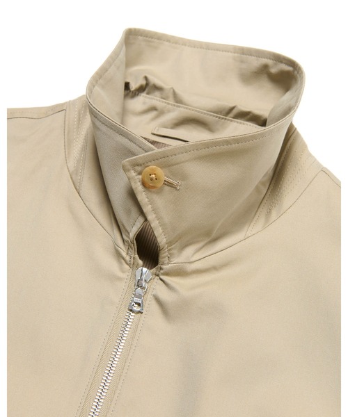 SOPHNET.（ソフネット）の「HARRINGTON JACKET（ブルゾン・メンズ・ベージュ/ネイビー・MEDIUM/LARGE/X-LARGE/SMALL）」の7枚目の写真