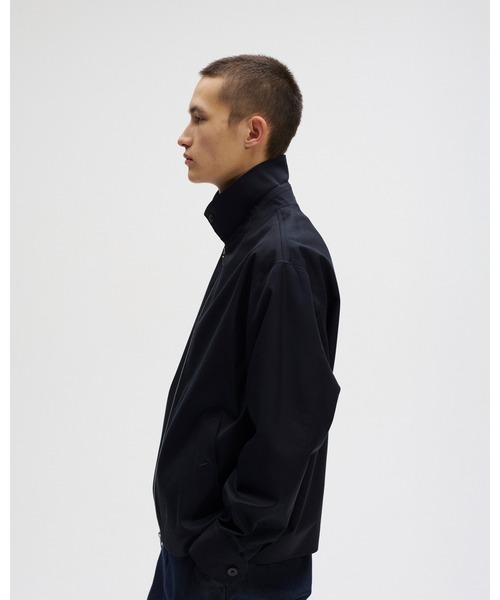 SOPHNET.（ソフネット）の「HARRINGTON JACKET（ブルゾン・メンズ・ベージュ/ネイビー・MEDIUM/LARGE/X-LARGE/SMALL）」の16枚目の写真