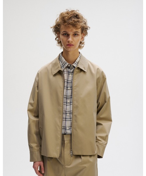 SOPHNET.（ソフネット）の「HARRINGTON JACKET（ブルゾン・メンズ・ベージュ/ネイビー・MEDIUM/LARGE/X-LARGE/SMALL）」の15枚目の写真