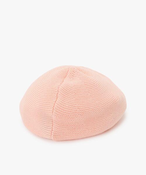 agnes b.（アニエスベー）の「ベビー コットン ニット キャップ（ハンチング/ベレー帽・キッズ・イエロー系その他・FREE）」の2枚目の写真