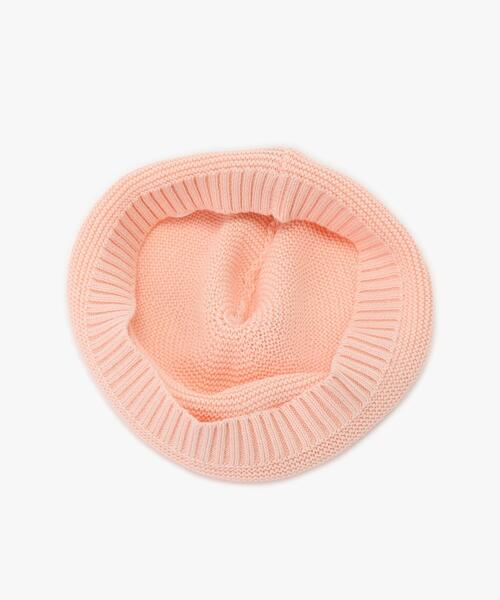 agnes b.（アニエスベー）の「ベビー コットン ニット キャップ（ハンチング/ベレー帽・キッズ・イエロー系その他・FREE）」の3枚目の写真