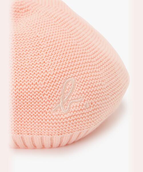 agnes b.（アニエスベー）の「ベビー コットン ニット キャップ（ハンチング/ベレー帽・キッズ・イエロー系その他・FREE）」の4枚目の写真