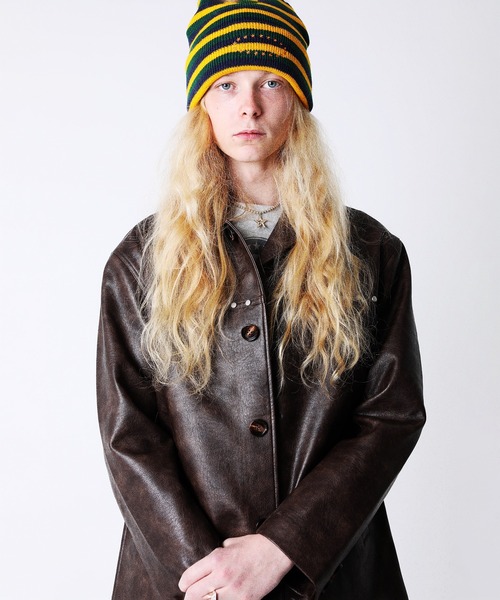 AFB(エーエフビー)の「CAR COAT(カバーオール・メンズ・ブラウン/ブラック/チャコール・XL/L/M)」の20枚目の写真