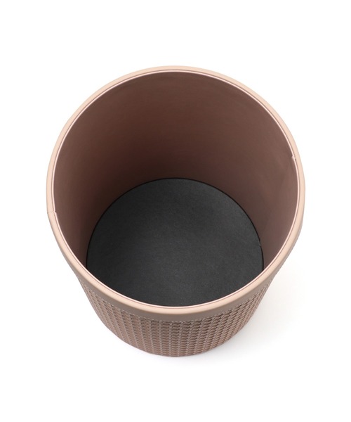 セール】エンボス ダストボックス M ピンク（収納グッズ）｜Francfranc