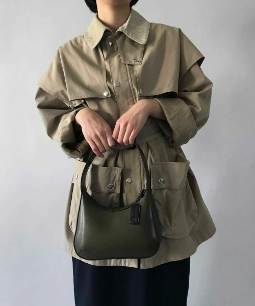【美品】LEVERNIS(ル・ベルニ)Eco leather round bag LE VERNIS] Eco leather round bag | CASSELINI ONLINE SHOP