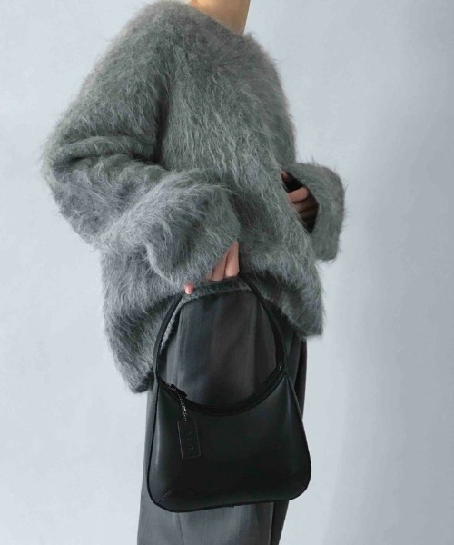 セール】LEVERNIS(ル・ベルニ)Eco leather round bag