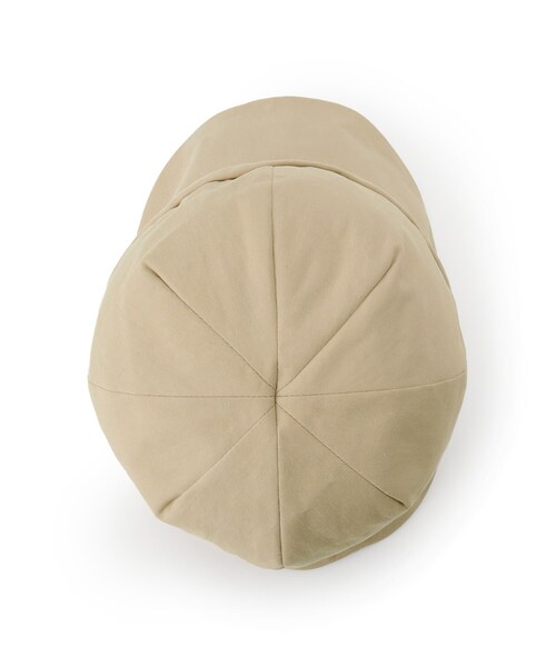 SHOO・LA・RUE（シューラルー）の「【UVカット】顔周りすっぽりキャスケット【サイズ調整／あご紐付き】（キャスケット・レディース・グレー/ブラック/ベージュ・00）」の6枚目の写真