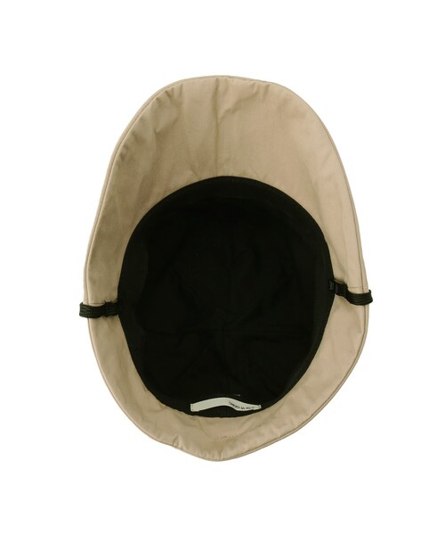 SHOO・LA・RUE（シューラルー）の「【UVカット】顔周りすっぽりキャスケット【サイズ調整／あご紐付き】（キャスケット・レディース・グレー/ブラック/ベージュ・00）」の7枚目の写真