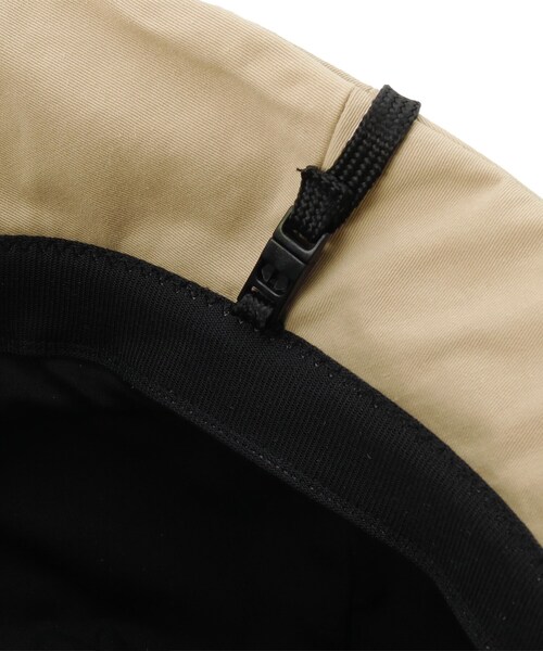 SHOO・LA・RUE（シューラルー）の「【UVカット】顔周りすっぽりキャスケット【サイズ調整／あご紐付き】（キャスケット・レディース・グレー/ブラック/ベージュ・00）」の8枚目の写真