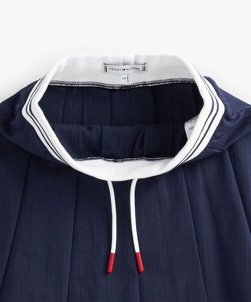TOMMY HILFIGER（トミーヒルフィガー）の「GIRLS プリーツニットスカート（スカート・キッズ・ネイビー/ホワイト・130cm/140cm/150cm/160cm）」の5枚目の写真