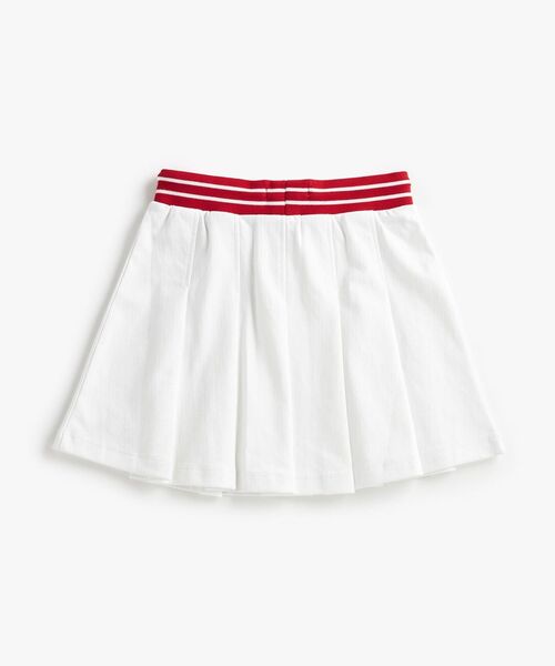 TOMMY HILFIGER（トミーヒルフィガー）の「GIRLS プリーツニットスカート（スカート・キッズ・ネイビー/ホワイト・130cm/140cm/150cm/160cm）」の8枚目の写真