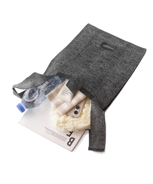 ANEMONE（アネモネ）の「ラメニットトートバッグ[M]（ショルダーバッグ・レディース・グリーン/ライトピンク/ブラック/ライトイエロー/シルバー/カーキ/シャンパン・FREE）」の16枚目の写真