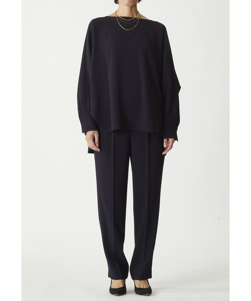 1er Arrondissement(プルミエアロンディスモン)の「バックサテンスリムパンツ(その他パンツ・レディース・ブラック系その他3/ブルー系その他3・40/38/36)」の5枚目の写真