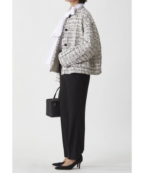 1er Arrondissement(プルミエアロンディスモン)の「バックサテンスリムパンツ(その他パンツ・レディース・ブラック系その他3/ブルー系その他3・40/38/36)」の17枚目の写真