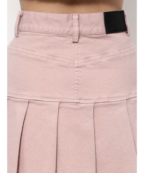 EATME（イートミー）の「プリーツデニムスカート（セットアップ可能）（デニムスカート・レディース・ブラック/ブルー/ピンク・SMALL/MEDIUM）」の11枚目の写真