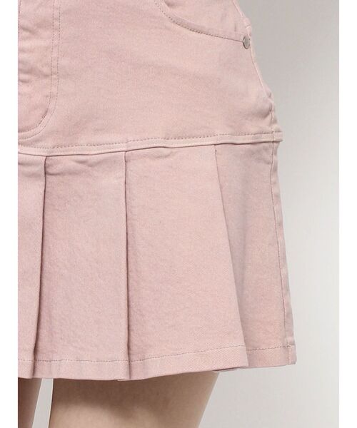 EATME（イートミー）の「プリーツデニムスカート（セットアップ可能）（デニムスカート・レディース・ブラック/ブルー/ピンク・SMALL/MEDIUM）」の13枚目の写真