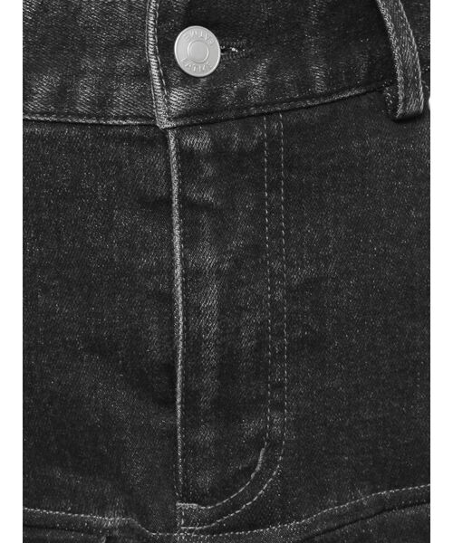 EATME（イートミー）の「プリーツデニムスカート（セットアップ可能）（デニムスカート・レディース・ブラック/ブルー/ピンク・SMALL/MEDIUM）」の16枚目の写真