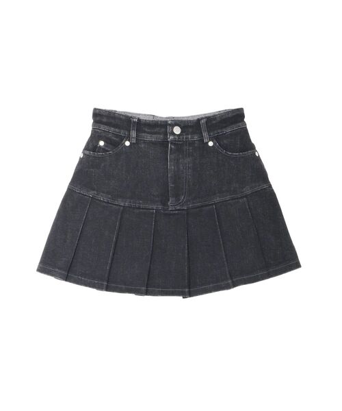 EATME（イートミー）の「プリーツデニムスカート（セットアップ可能）（デニムスカート・レディース・ブラック/ブルー/ピンク・SMALL/MEDIUM）」の22枚目の写真