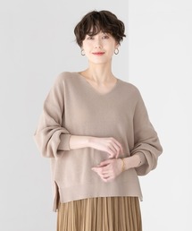こなれVネックニット/289176