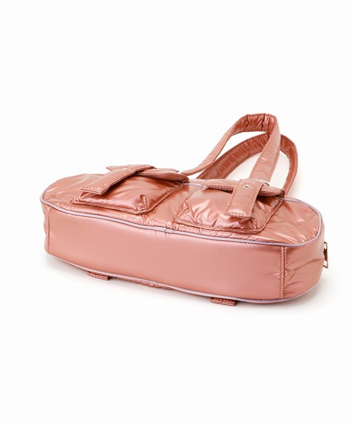 Casselini（キャセリーニ）の「Casselini(キャセリーニ)ナイロンミニボストン（ボストンバッグ・レディース・コーラル/オフホワイト/ブラック・FREE）」の20枚目の写真