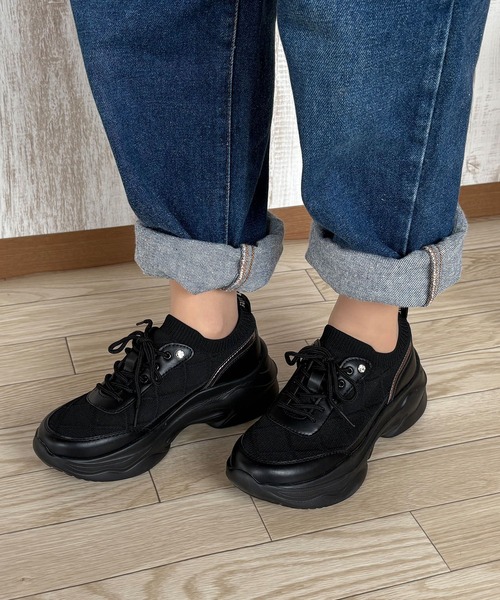 KITSON キットソン 厚底 ウェッジソール 軽量 レースアップ