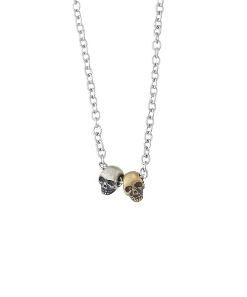 HYSTERIC GLAMOUR（ヒステリックグラマー）の「Akashic Tree/SKULL ネックレス（ネックレス・メンズ・シルバー・FREE）」の2枚目の写真