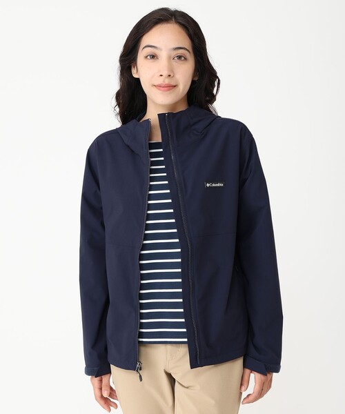 Columbia(コロンビア)の「撥水 UVカット Columbia/ウィメンズ ブラインドブラッシュ ジャケット/コロンビア(ブルゾン・レディース・ベージュ/ネイビー/グリーン・S/M/L/XL)」の14枚目の写真
